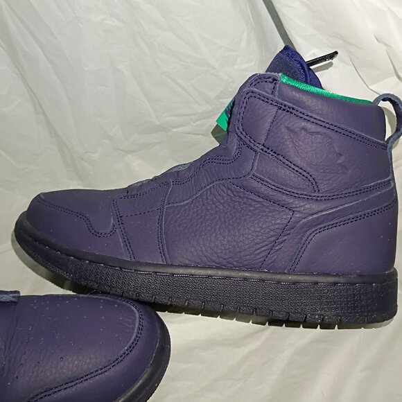 Air Jordan 1 Retro High Zip Blackened Blue - Picture 3 of 10